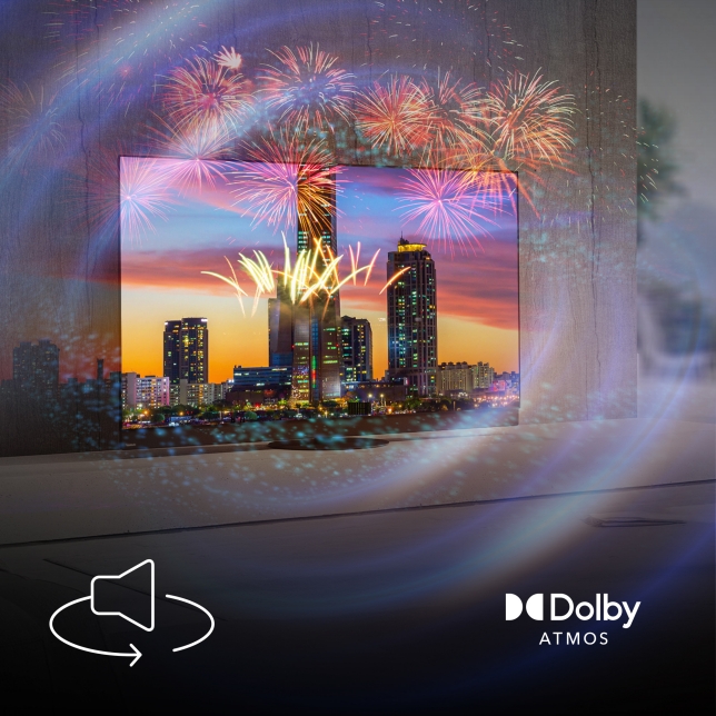 Son immersif à 360° et Dolby Atmos